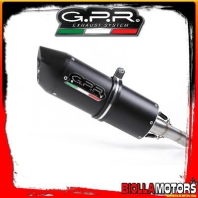 GPR AUSPUFF MV AGUSTA BRUTALE 675 675CC 2012-2015 ZUGELASSEN/APPROVED FURORE SCHWARZ