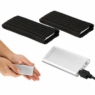 infactory 2er-Set aufladbare Handwärmer mit USB-Ladefunktion