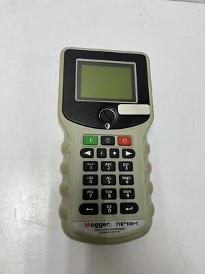 Megger TTR 100-1 single phase transformer turn ratio tester (No Accessories)