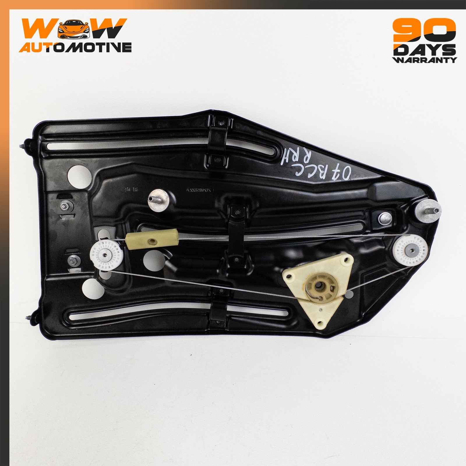 07-11 BENTLEY CONTINENTAL GTC REAR RIGHT PASSENGER SIDE QUARTER WINDOW REGULATOR