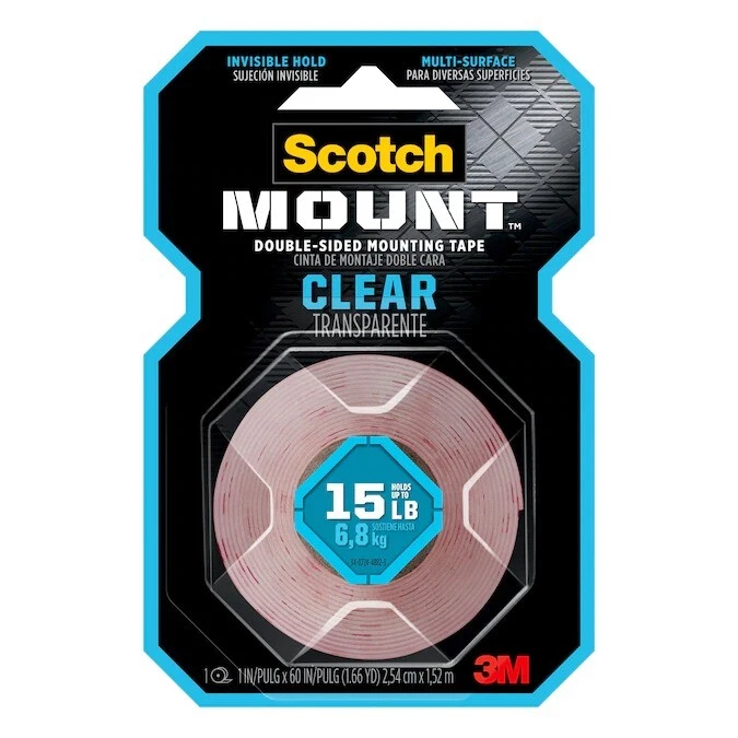 3m permanent 2024 mounting tape