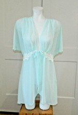 NWT Vintage Jonquil by Diane Samandi Neiman Marcus Modele Peignoir Robe sz L