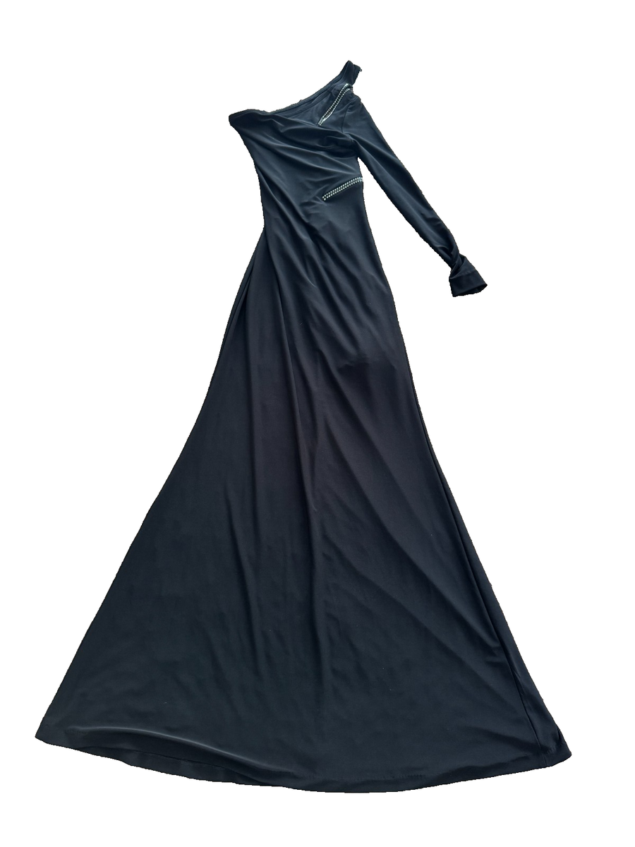 chinese dress ladies Miss Circle Women Fatima Black Crystal Sleeveless Corset Mermaid Maxi Dress