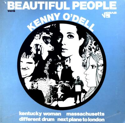 Kenny O'Dell - Beautiful People LP 1967 (VG/VG) .