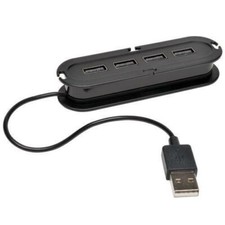 Tripp Lite 4 Port USB 2.0 Compact USB Hub with Cable - HiSpeed UltraMini USBHub