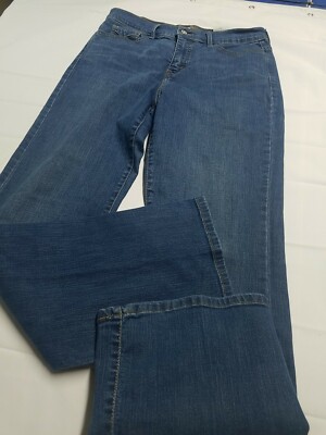 Levis 512 Jean Perfectly Slimming Womens Sz 12 Medium Bootcut Flap Pocket Denim 