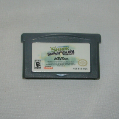 Shrek Smash n' Crash Racing - (GBA) Game Boy Advance - Game Case