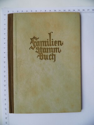 DDR Familienstammbuch mit Eheuhrkunde von 1957