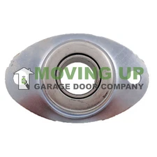 Garage Door 1" Bearing Oval Plate Flanged Football