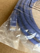  Lot of 13  Cat6a Purple UTP Patch Cable 24AWG 10FT RJ45
