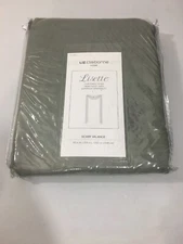 Liz Claiborne  Sheer Scarf Valance 60 W x 216 L SAGE GREEN