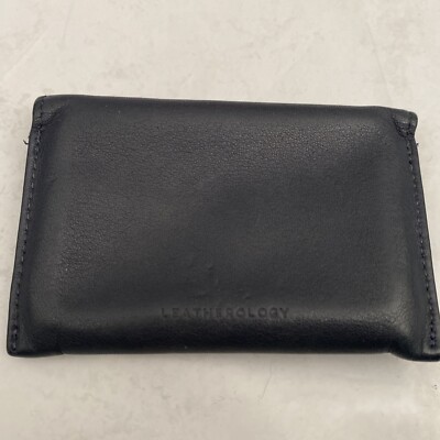 Leatherology Rare Mini Wallet Navy Blue