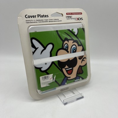 New Nintendo 3DS Cover Plate Luigi Neuware Konsolen Zierblende 
