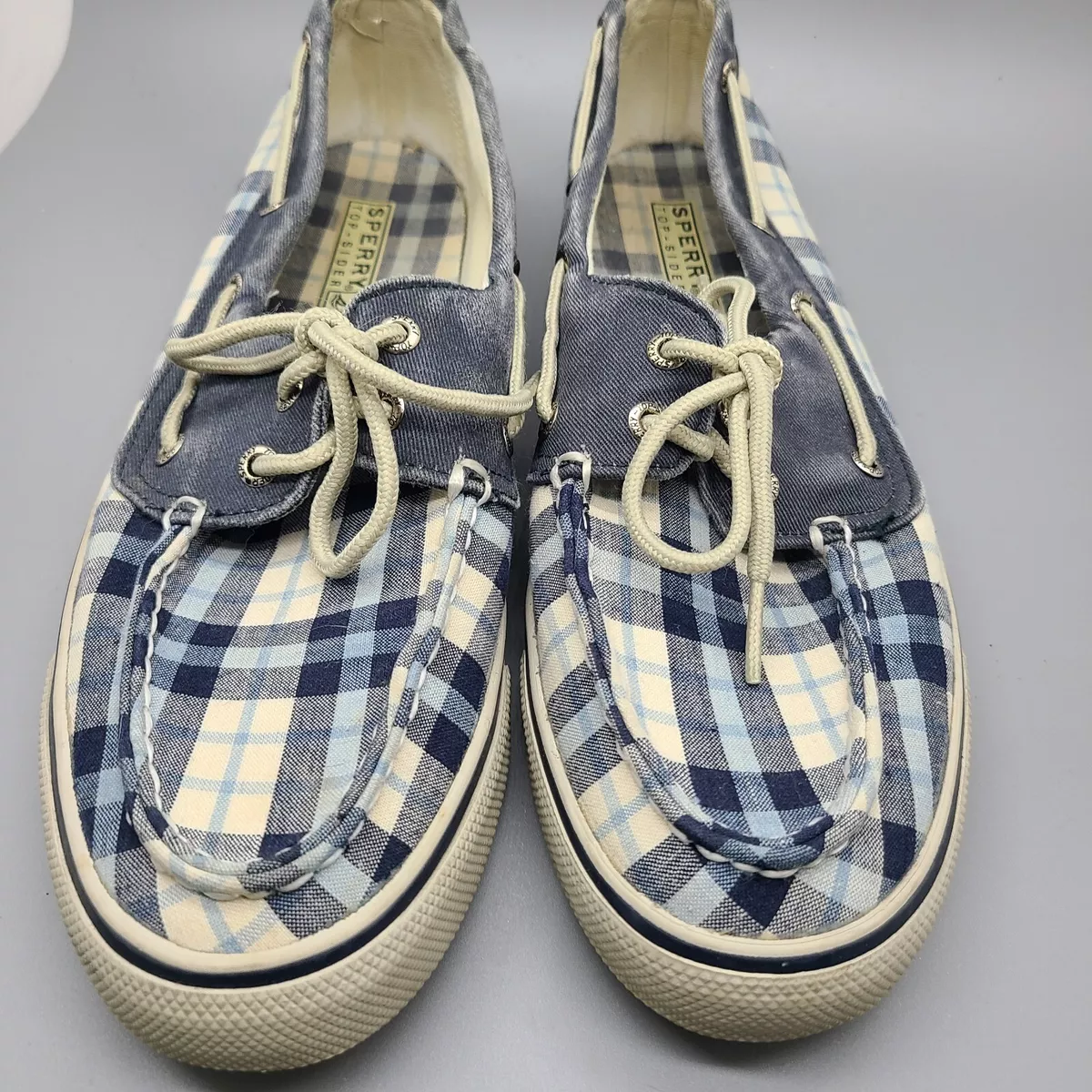 Sperry plaid shop boat shoes