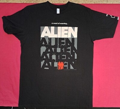 Alien 79 NEW Black shirt Size Large Adv US Poster Horror 2008 ...