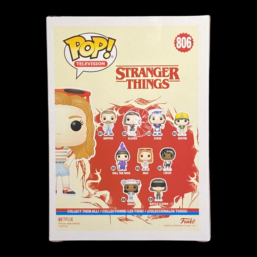 Funko Pop + Protector! TV #806 Stranger Things - Max Mayfield