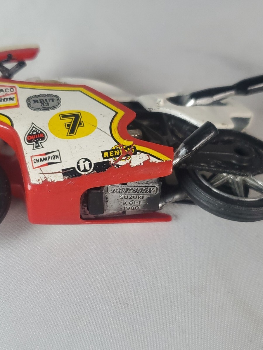 Matchbox Suzuki K-81-1 Barry Sheene Motorcycle Motorbike Toy
