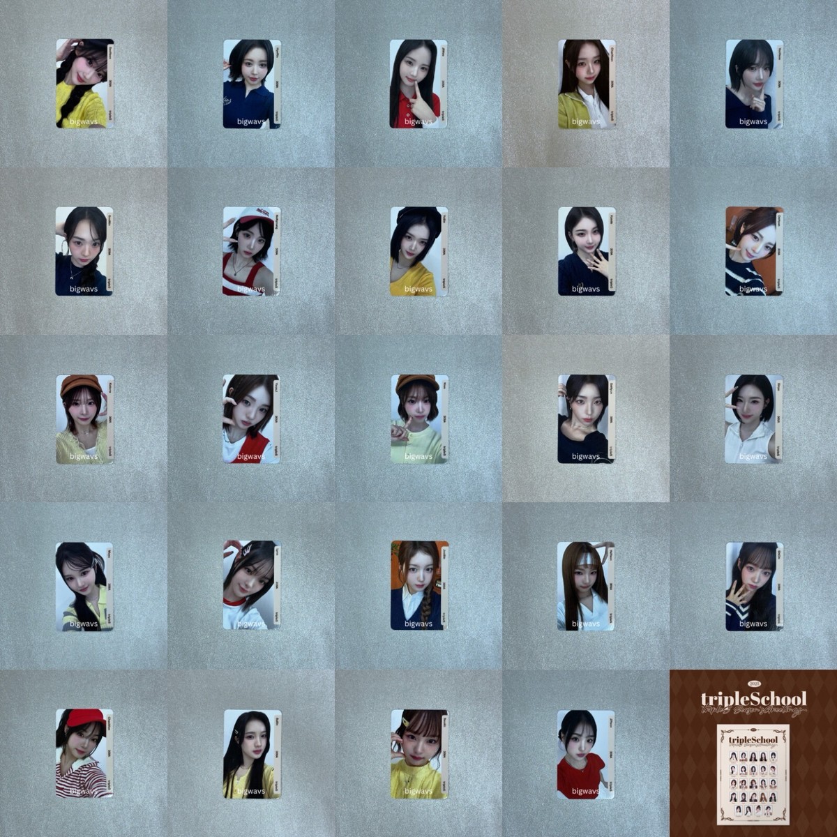 tripleS ASSEMBLE25 hellolive pre-order POB Polaroid