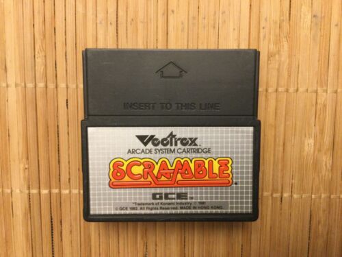 Vintage Vectrex Scramble  Arcade System Video Game Cartridge - Picture 1 of 2