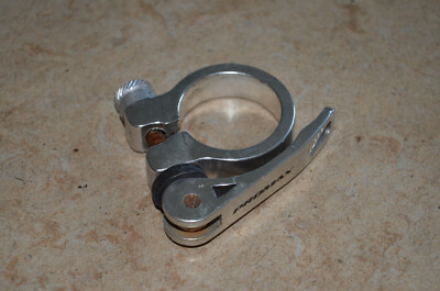 Promax Sattelklemme Sattelstützklemme 35mm Alu silber Schnellspanner TOP