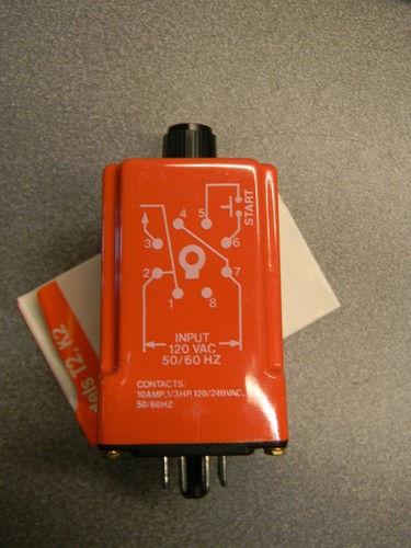 National Controls T2K-00005-441SM Solid State Time Delay Relay 0.05-5 Sec. Range - Picture 3 of 6