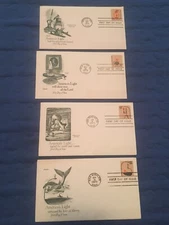   4  FDC Artmaster 1609-1612. NOTE THE 5.00