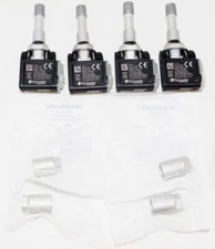 4 Pack Genuine 33700 Schrader TPMS Sensor Clamp-In 433MHz Programmable EZ-sensor