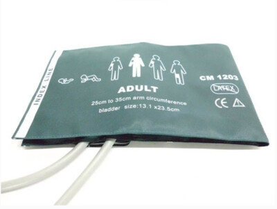Double Hose Adult cuff 25 to 35 cm arm circumference Bladder size:13.1*23.5cm