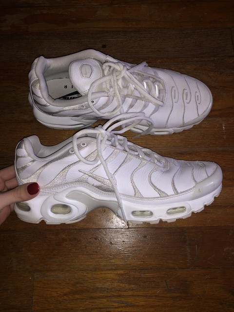 Size 9 - Nike Air Max Plus TN X Supreme White 2020 for sale online | eBay