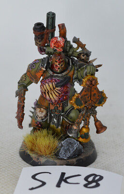 Warhammer 40k, Death Guard, Plague Marine, Lot #SK8