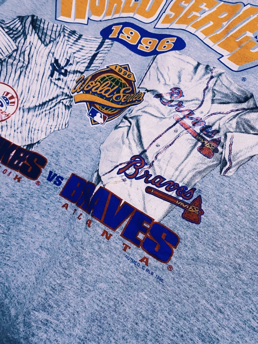 も*た様 長期保管未使用 MLB YANKEES BRAVES 1996 WS記 長期保管