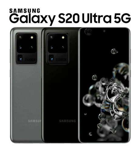 Samsung Galaxy S20 Ultra 5G G988U Unlocked (Any Carrier) 128GB/512GB Smartphone - Picture 1 of 16
