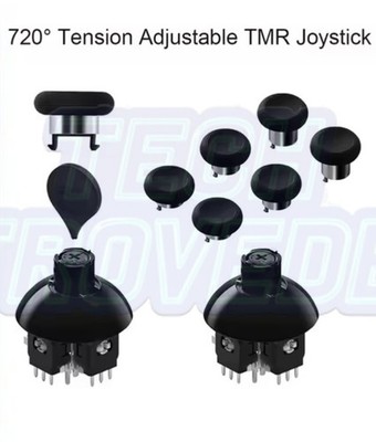GuliKit 720° Tension Adjustable TMR Joystick for PS4 PS5 Edge Switch Pro Xbox