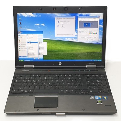 HP EliteBook 8540w Gamer Windows XP Pro FX1800M 500GB 4GB Laptop 15,6'' mit Spiel