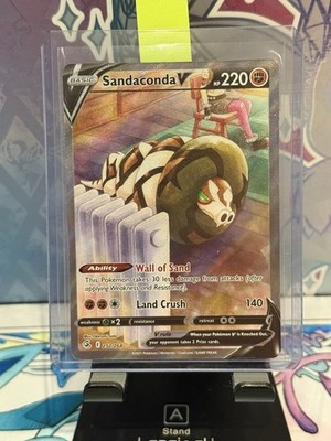 Pokémon Fusion Strike Sandaconda Sanaconda V Alt Full Art English 252/264 NM