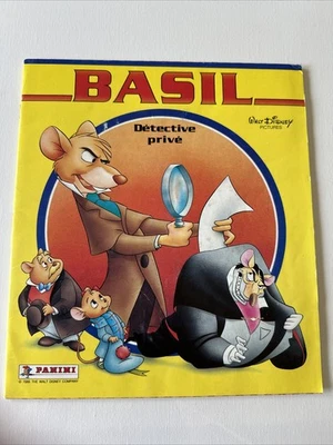 Album Panini Basil Détective Privé Disney 1986 – Vintage Années 80 - Photo 1/4
