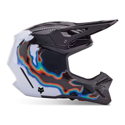 Fox Motocross Helm V3 RS SCANS Crosshelm Enduro MX-Helm Offroad Dirtbike-Helm