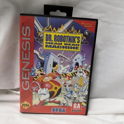 Dr. Robotnik's Mean Bean Machine (Sega Genesis) with Case - NO MANUAL