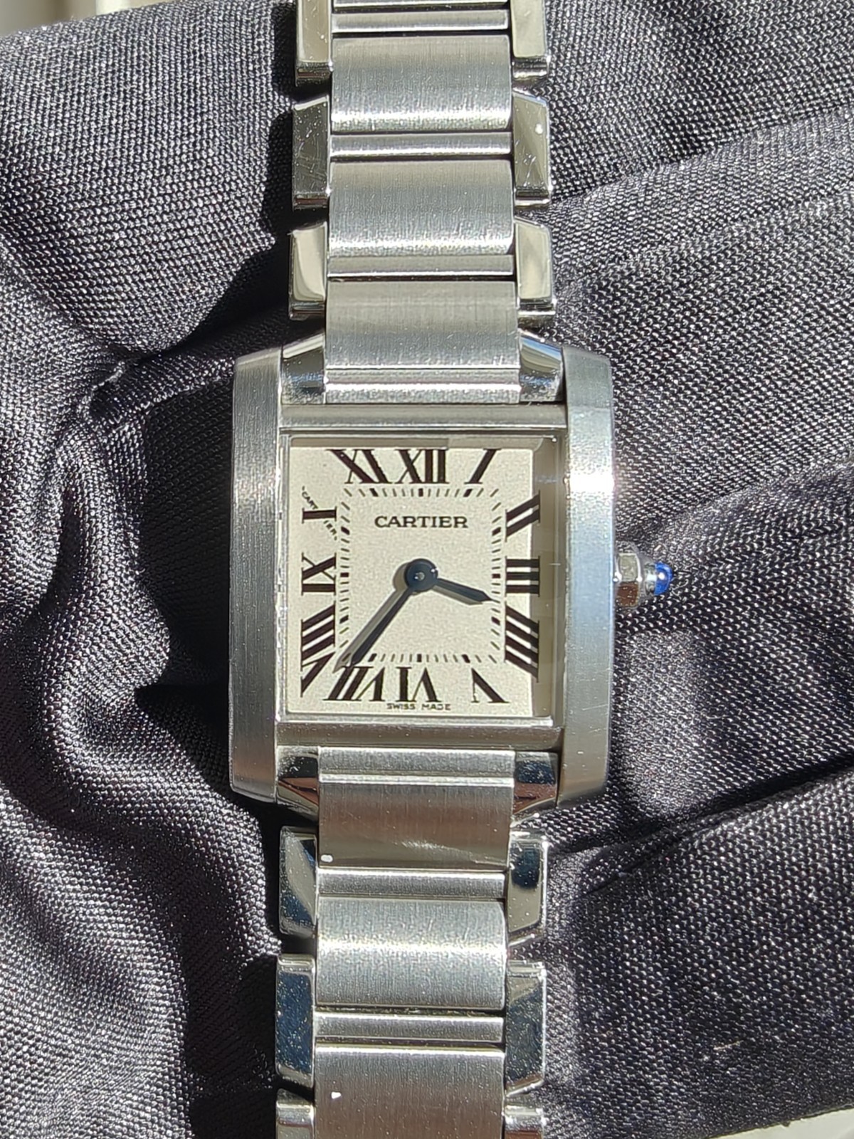 Cartier Tank Ladies Watch Ref W51008Q3 18K Gold
