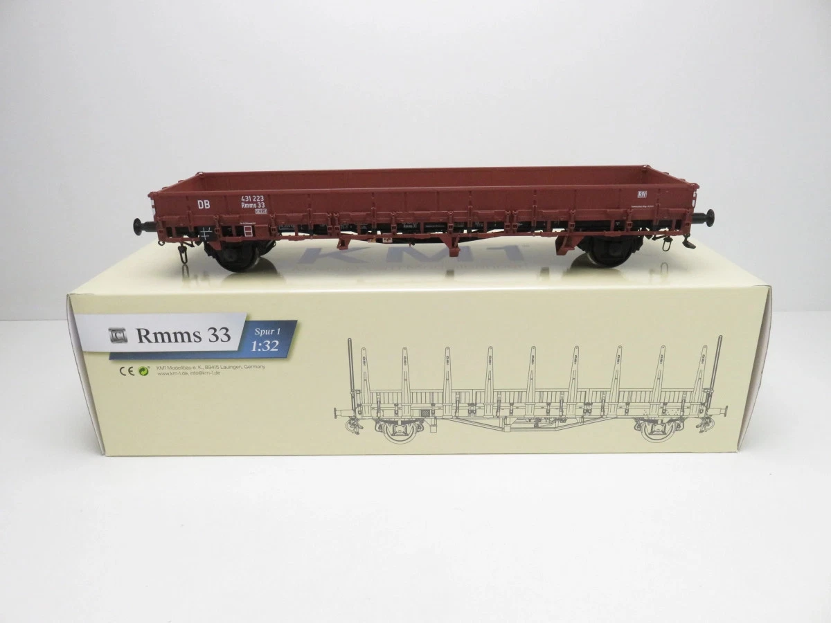 1PZ5) KM1 201011B Spur 1 Güterwagen G10 DB,EP IV,NEM, patiniert W.Gutheil