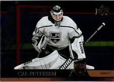 2020-21 UPPER DECK BASE SILVER FOIL CAL PETERSEN 2 LOS ANGELES KINGS #565