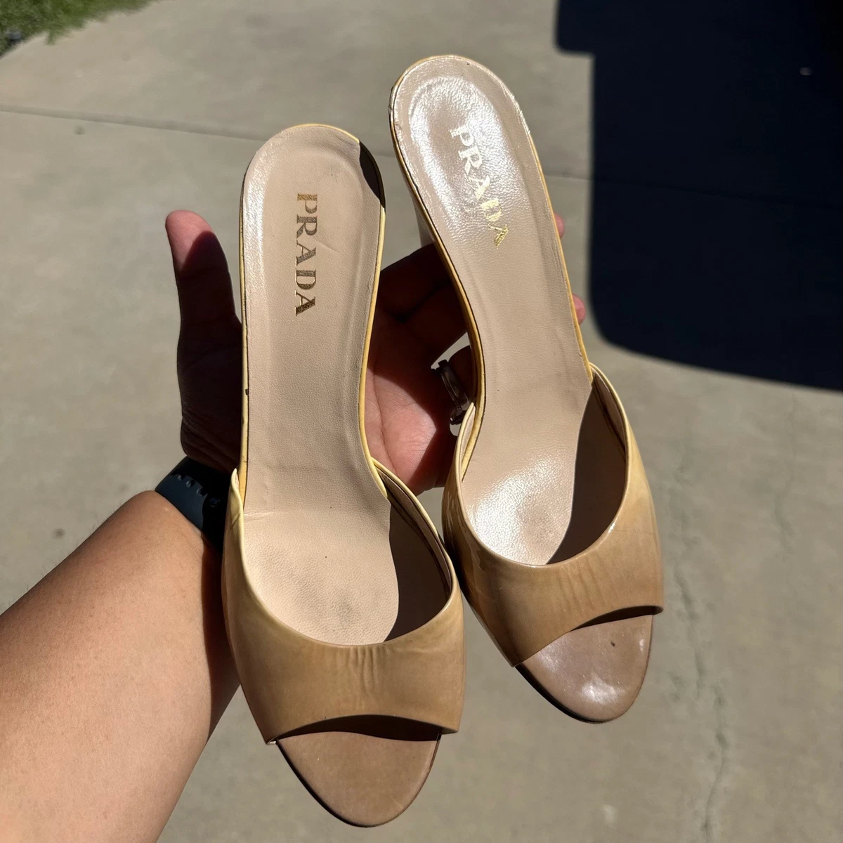 PRADA Mid (2-2.9 in) Heel Height with Vintage Heels for Women for