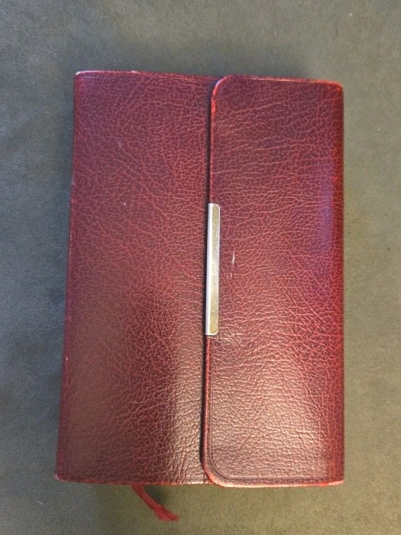 1983 KJV Red Letter Snap Bible in Red Leather by Jimmy Swaggart Ministries