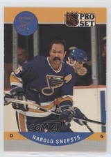 1990-91 Pro Set Harold Snepsts #527 0a4