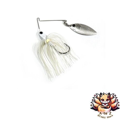 NEW Deps Mini Bros. Single Willow Leaf Spinnerbait 1/4oz Crackle Claw #04 - Image 1