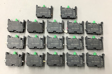 Lot of 17 Allen-Bradley 800F-X10 Contact Block 1 NO, 690V, 10A  b636 