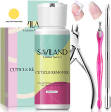 Cuticle Remover -60ML Cuticle Remover Cream with Cuticle Trimmer, Cuti