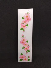 Mrs.Grossman's Stickers Pink Flowers Wild Roses 1998 vintage stickers lovely