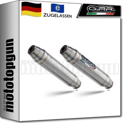 auspuff zugelassen edelstahl gpr fur triumph speed triple 1050 2007 07 2008 08