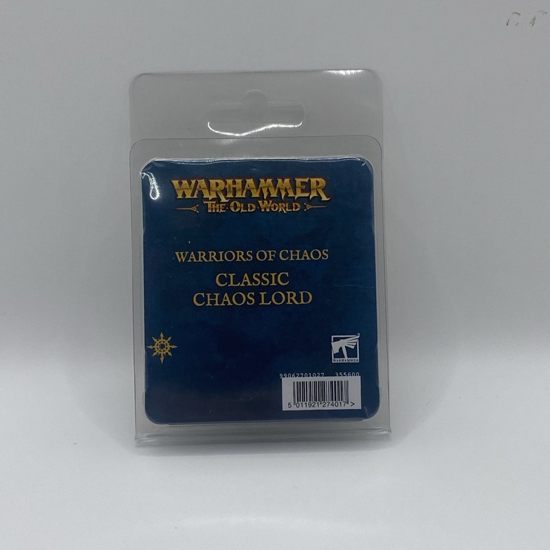 Classic Chaos Lord - Brand New In Blister - Warhammer The Old World - WFB-046